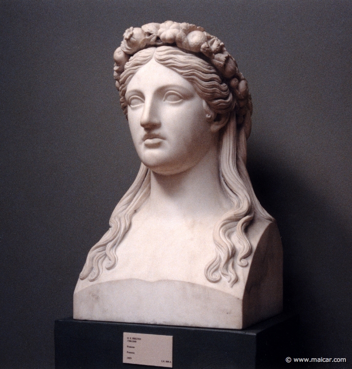 5130.jpg - 5130: Pomona. Bust by H. E. Freund (1788-1840) from 1825. Ny Carlsberg Glyptotek, Copenhagen.