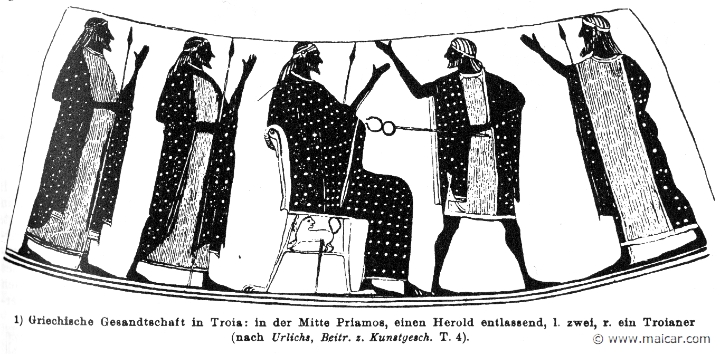 RIII.2-2950.jpg - RIII.2-2950: Priam sending a herald. Wilhelm Heinrich Roscher (Göttingen, 1845- Dresden, 1923), Ausfürliches Lexikon der griechisches und römisches Mythologie, 1884.