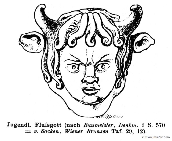 RI.2-1489.jpg - RI.2-1489: River god. Wilhelm Heinrich Roscher (Göttingen, 1845- Dresden, 1923), Ausfürliches Lexikon der griechisches und römisches Mythologie, 1884.