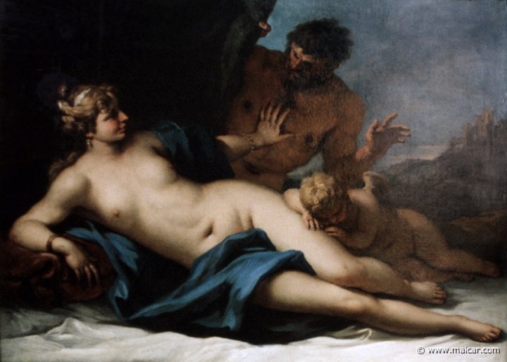 0826.jpg - 0826: Sebastiano Ricci, 1659-1734: Venus wird von einem Satyr überrauscht. Staatsgalerie, Stuttgart.