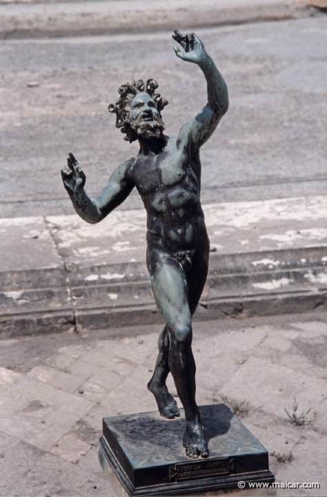 7410.jpg - 7410: Faun. House of the Faun, Pompeii.