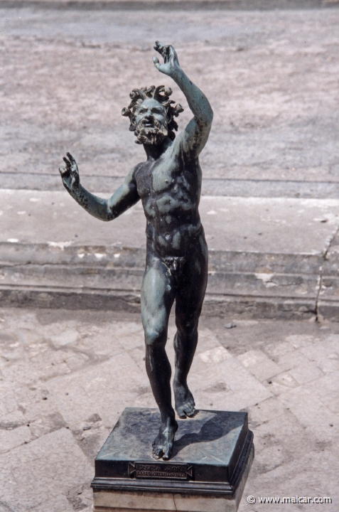 7411.jpg - 7411: Faun. House of the Faun, Pompeii.