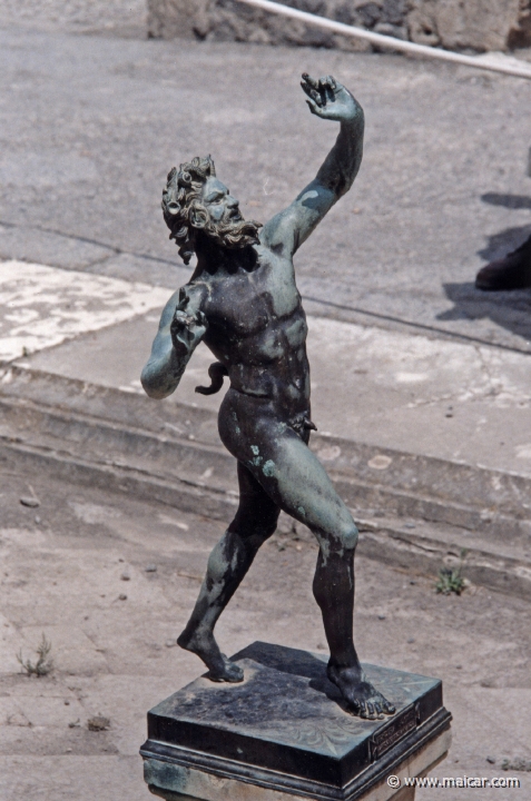 7412.jpg - 7412: Faun. House of the Faun, Pompeii.