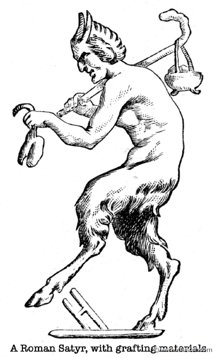 gay077a.jpg - gay077a: Satyr. Charles Mills Gayley, The Classic Myths in English Literature (1893).