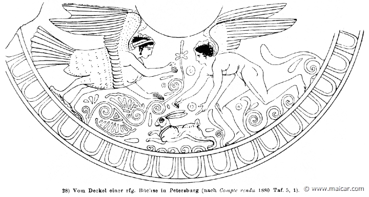 RIV-0633.jpg - RIV-0633: Box with a Siren Wilhelm Heinrich Roscher (Göttingen, 1845- Dresden, 1923), Ausfürliches Lexikon der griechisches und römisches Mythologie, 1884.