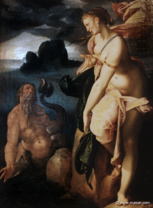 0635.jpg - 0635: B. Spranger 1546-1611: Glaucos und Scylla. Künsthistorische Museum, Wien.