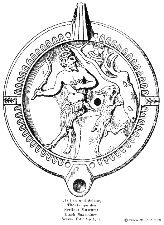 RIII.1-1465.jpg - RIII.1-1465: Pan and Selene. Wilhelm Heinrich Roscher (Göttingen, 1845- Dresden, 1923), Ausfürliches Lexikon der griechisches und römisches Mythologie, 1884.