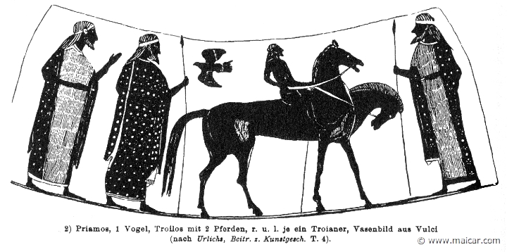 RIII.2-2951.jpg - RIII.2-2951: Priam and Troilus. Wilhelm Heinrich Roscher (Göttingen, 1845- Dresden, 1923), Ausfürliches Lexikon der griechisches und römisches Mythologie, 1884.