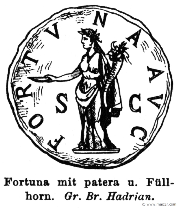 RI.2-1508.jpg - RI.2-1508: Fortuna with horn of plenty. Wilhelm Heinrich Roscher (Göttingen, 1845- Dresden, 1923), Ausfürliches Lexikon der griechisches und römisches Mythologie, 1884.