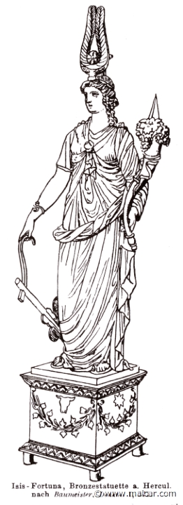 RI.2-1530.jpg - RI.2-1530: Isis-Fortuna with horn of plenty. Wilhelm Heinrich Roscher (Göttingen, 1845- Dresden, 1923), Ausfürliches Lexikon der griechisches und römisches Mythologie, 1884.