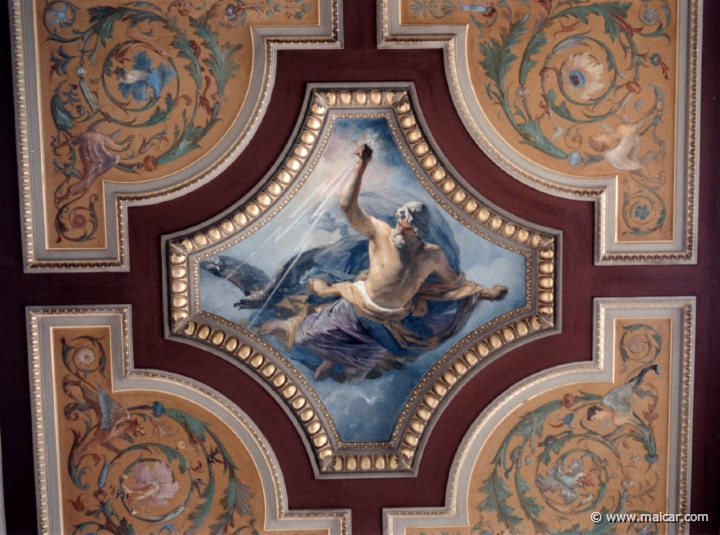 5001.jpg - 5001: Zeus (ceiling). Ny Carlsberg Glyptotek, Copenhagen.