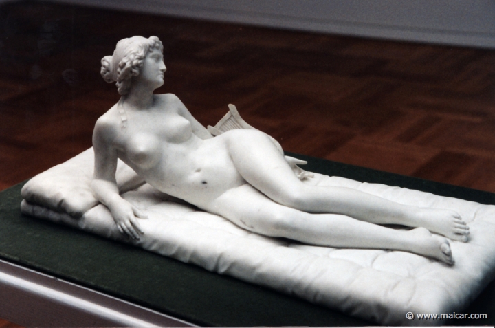 0906.jpg - 0906: Johann Heinrich Dannecker, 1758-1841: Resting Sappho, 1797-1802.. Staatsgalerie, Stuttgart.