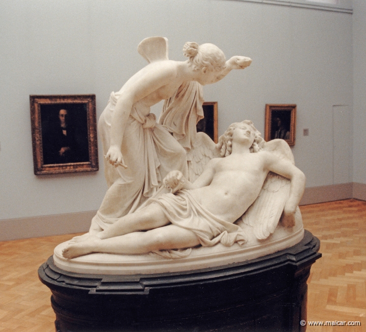 2117.jpg - 2116: Eros und Psyke, 1854-57. Reinhold Begas 1831-1911 Berlin. Altes Museum, Berlin.