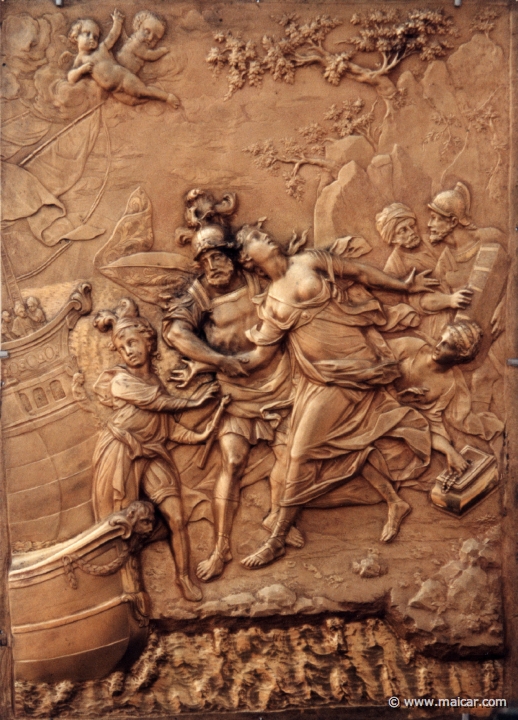 4121.jpg - 4121: François-Joseph Baudoux, 1720-1788: L’enlèvement d’Hélène. Palais des Beaux-arts, Lille.