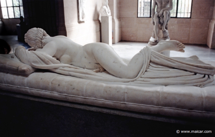 4219.jpg - 4219: François-Dominique-Aimé-Milhomme 1758-1823: Hermaphrodite, 1808. Palais des Beaux-arts, Lille.