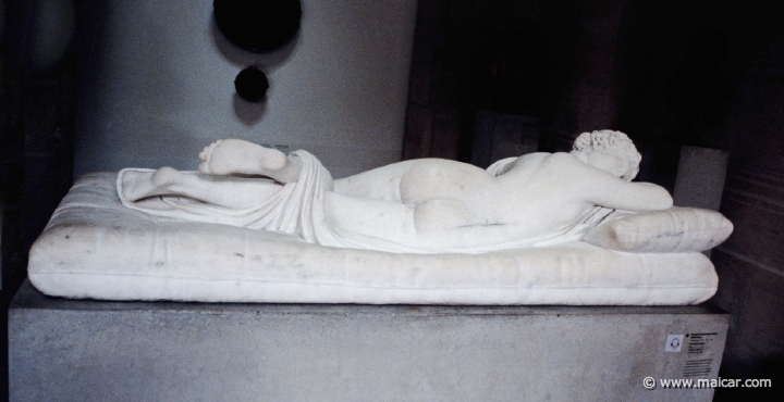 4221.jpg - 4221: François-Dominique-Aimé-Milhomme 1758-1823: Hermaphrodite, 1808. Palais des Beaux-arts, Lille.