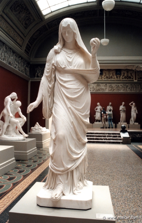 4910.jpg - 4910: Jens Adolph Jerichaü 1816-1883: Penelope 1843. Ny Carlsberg Glyptotek, Copenhagen.