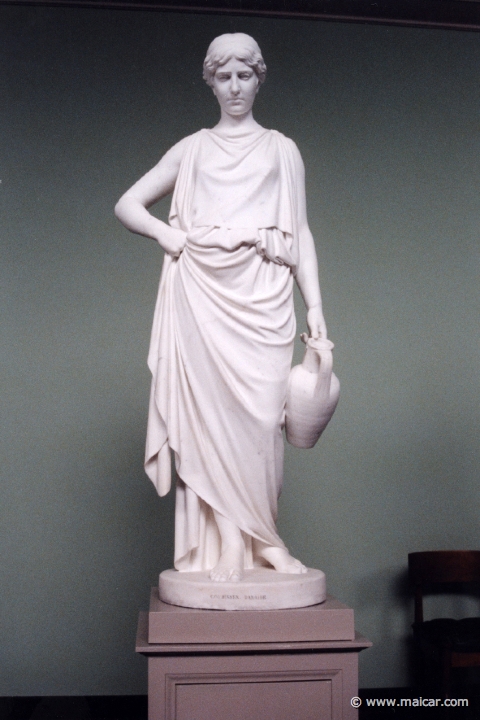 4921.jpg - 4921: Hermann Wilhelm Bissen 1798-1868: Danaid. Ny Carlsberg Glyptotek, Copenhagen.