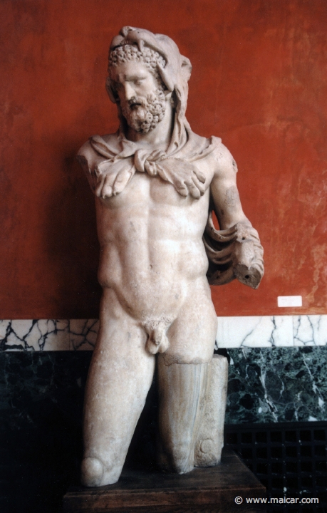 5022.jpg - 5022: Herakles. Romersk. Ny Carlsberg Glyptotek, Copenhagen.