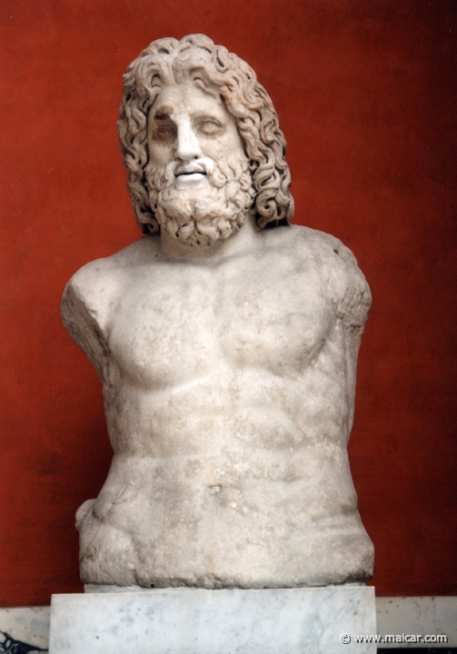 5025.jpg - 5025: Zeus, Roman. Ny Carlsberg Glyptotek, Copenhagen.