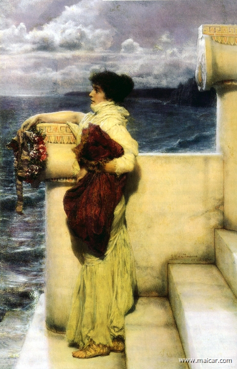 alma002.jpg - alma002: Sir Lawrence Alma-Tadema (1836-1912): Hero (1898).