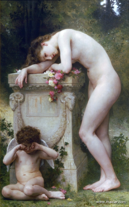 bouguereau020.jpg - bouguereau020: William-Adolphe Bouguereau (1825-1905): Douleur d'amour (1899)