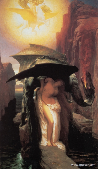 leighton004.jpg - leighton004: Frederic Leighton (1830-1896): Perseus and Andromeda, 1891.