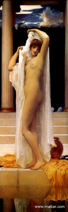 leighton009.jpg - leighton009: Frederic Leighton (1830-1896): The Bath of Psyche.