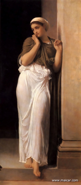 leighton010.jpg - leighton009: Frederic Leighton (1830-1896): Nausicaa (c. 1878).