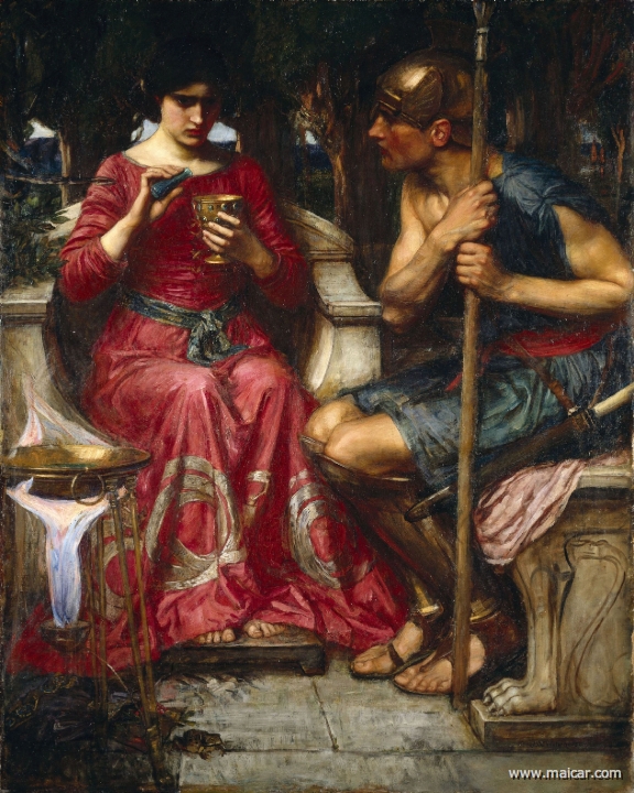 waterhouse010.jpg - waterhouse010: John William Waterhouse (1849-1917): Jason and Medea (1907).