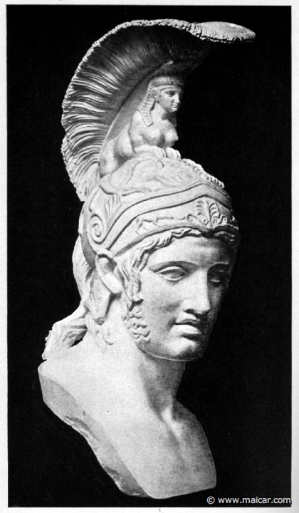 mur099p.jpg - mur099p: Mars. Glyptothek, Munich. Alexander S. Murray, Manual of Mythology (1898).