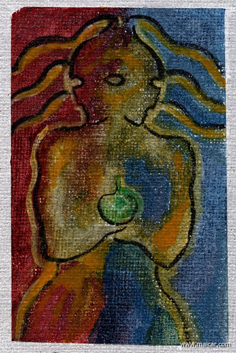 par017.jpg - par017: Eris. Carlos Parada, Mythological Sketches (1987).