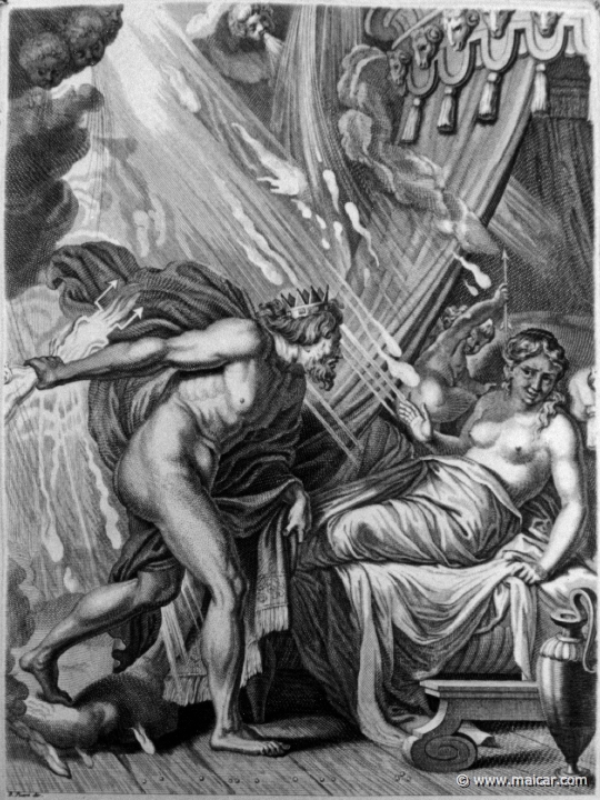 3008detail.jpg - 3008 (detail): Semele consumed by Jupiter’s thunder.Bernard Picart (1673-1733), Fabeln der Alten (Musen-Tempel), 1754.