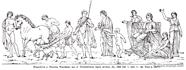 RI.2-2686.jpg - RI.2-2686: Hippolytus and Phaedra.Wilhelm Heinrich Roscher (Göttingen, 1845- Dresden, 1923), Ausfürliches Lexikon der griechisches und römisches Mythologie, 1884.