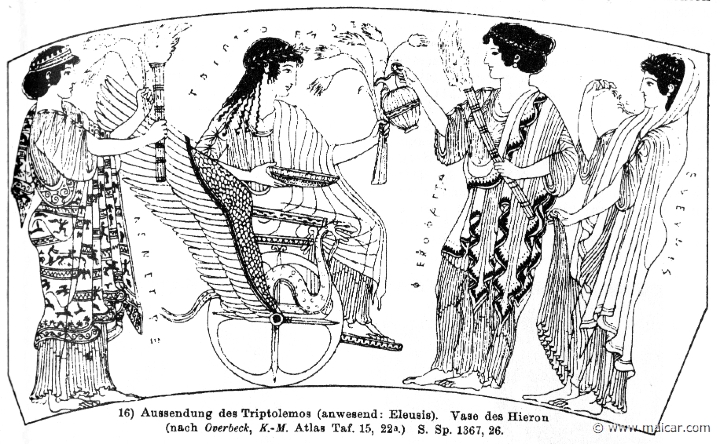 RII.1-1369.jpg - RII.1-1369: Departure of Triptolemus.Wilhelm Heinrich Roscher (Göttingen, 1845- Dresden, 1923), Ausfürliches Lexikon der griechisches und römisches Mythologie, 1884.