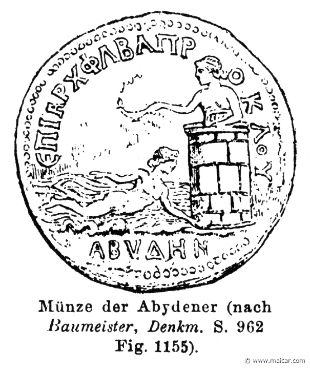 RII.2-1919.jpg - RII.2-1919: Hero and Leander.Wilhelm Heinrich Roscher (Göttingen, 1845- Dresden, 1923), Ausfürliches Lexikon der griechisches und römisches Mythologie, 1884.