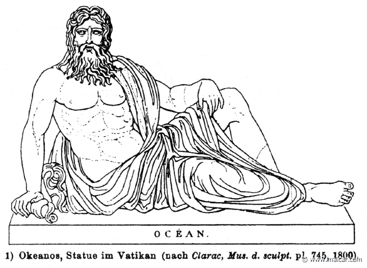 RIII.1-0815.jpg - RIII.1-0815: Oceanus.Wilhelm Heinrich Roscher (Göttingen, 1845- Dresden, 1923), Ausfürliches Lexikon der griechisches und römisches Mythologie, 1884.