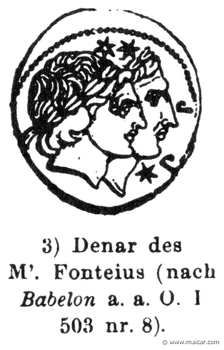 RIII.2-1890b.jpg - RIII.2-1890b: Penates.Wilhelm Heinrich Roscher (Göttingen, 1845- Dresden, 1923), Ausfürliches Lexikon der griechisches und römisches Mythologie, 1884.